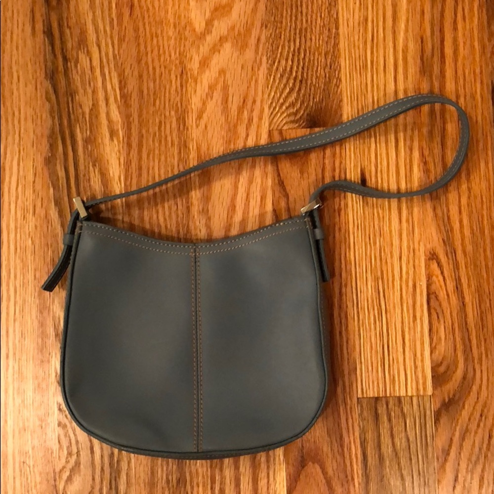 Nine West Baby Blue Leather Bag